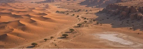 كثبان رملية وسبخة